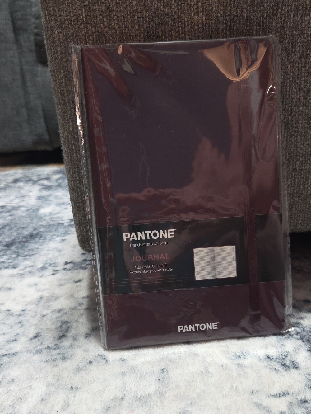 Pantone Maroon Journal Notebook - Pocket Journal